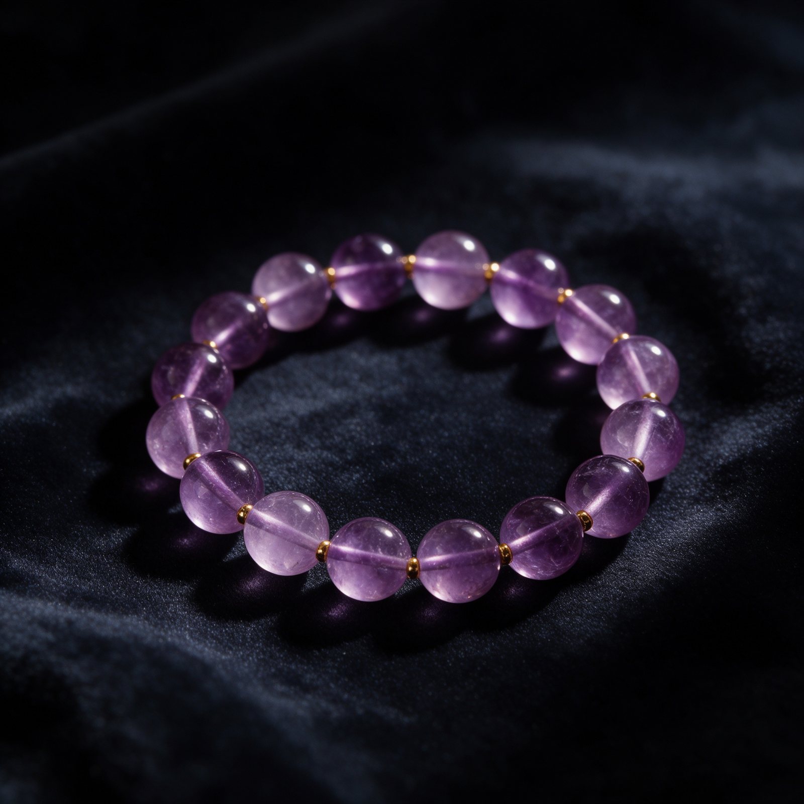Amethyst Healing Bracelet for Calm & Clarity