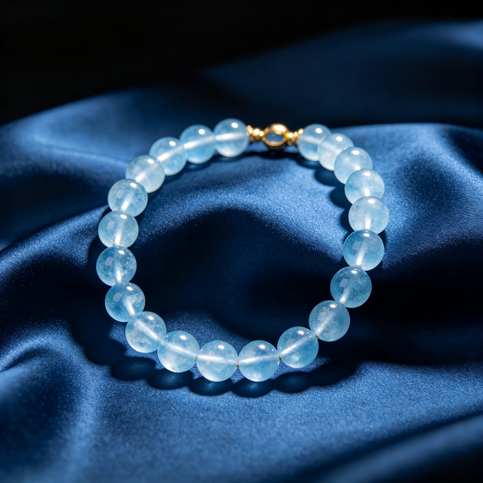 Aquamarine Serenity Necklace for Calm Communication