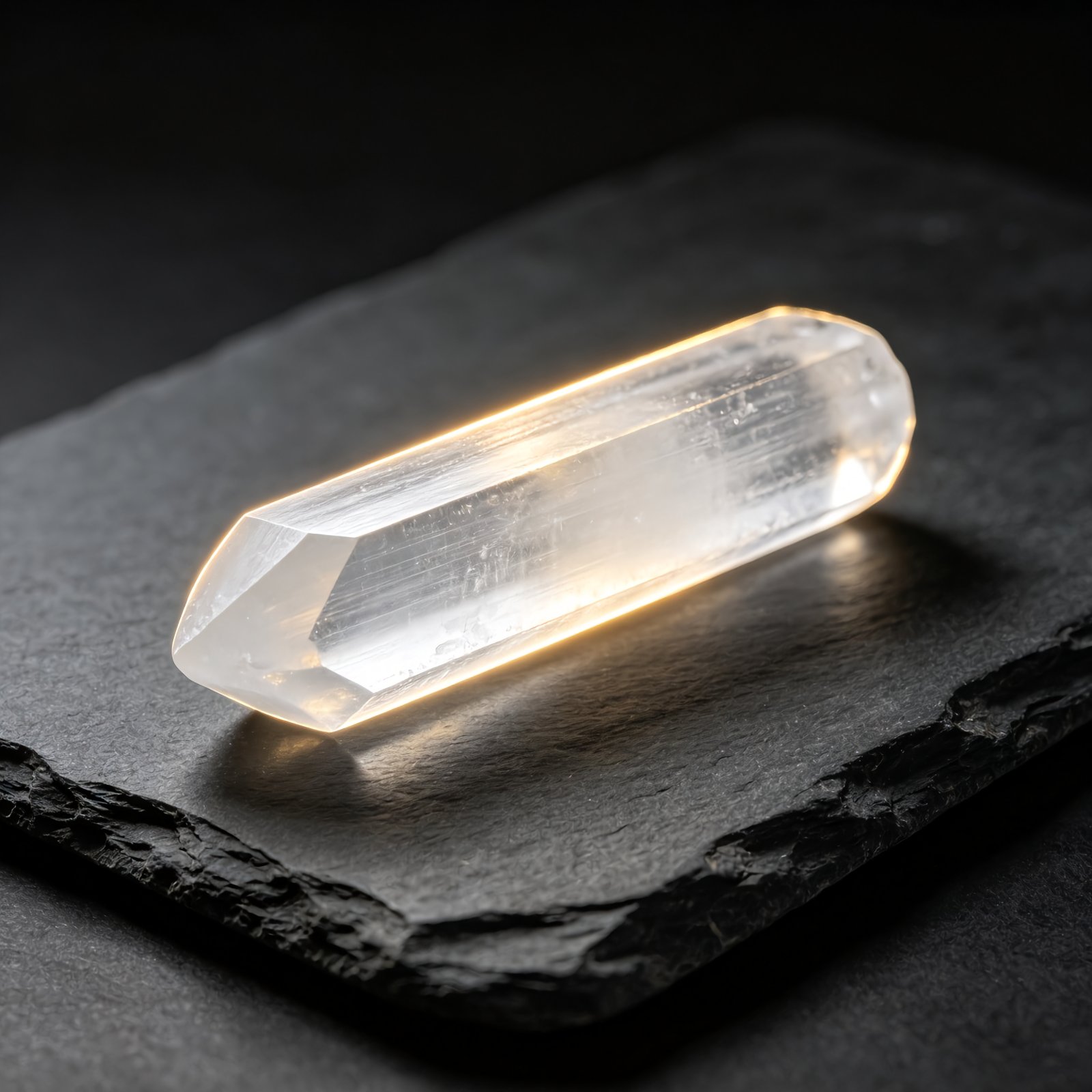 Selenite Cleansing Wand for Energy Clearing