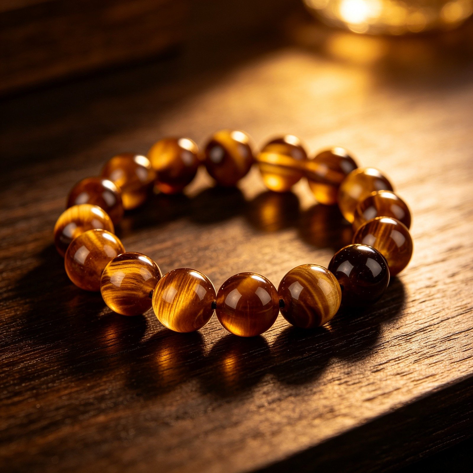 Tiger's Eye Confidence Bracelet for Focus & Courage